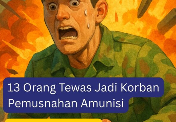 Ilutrasi Ledakan TNI