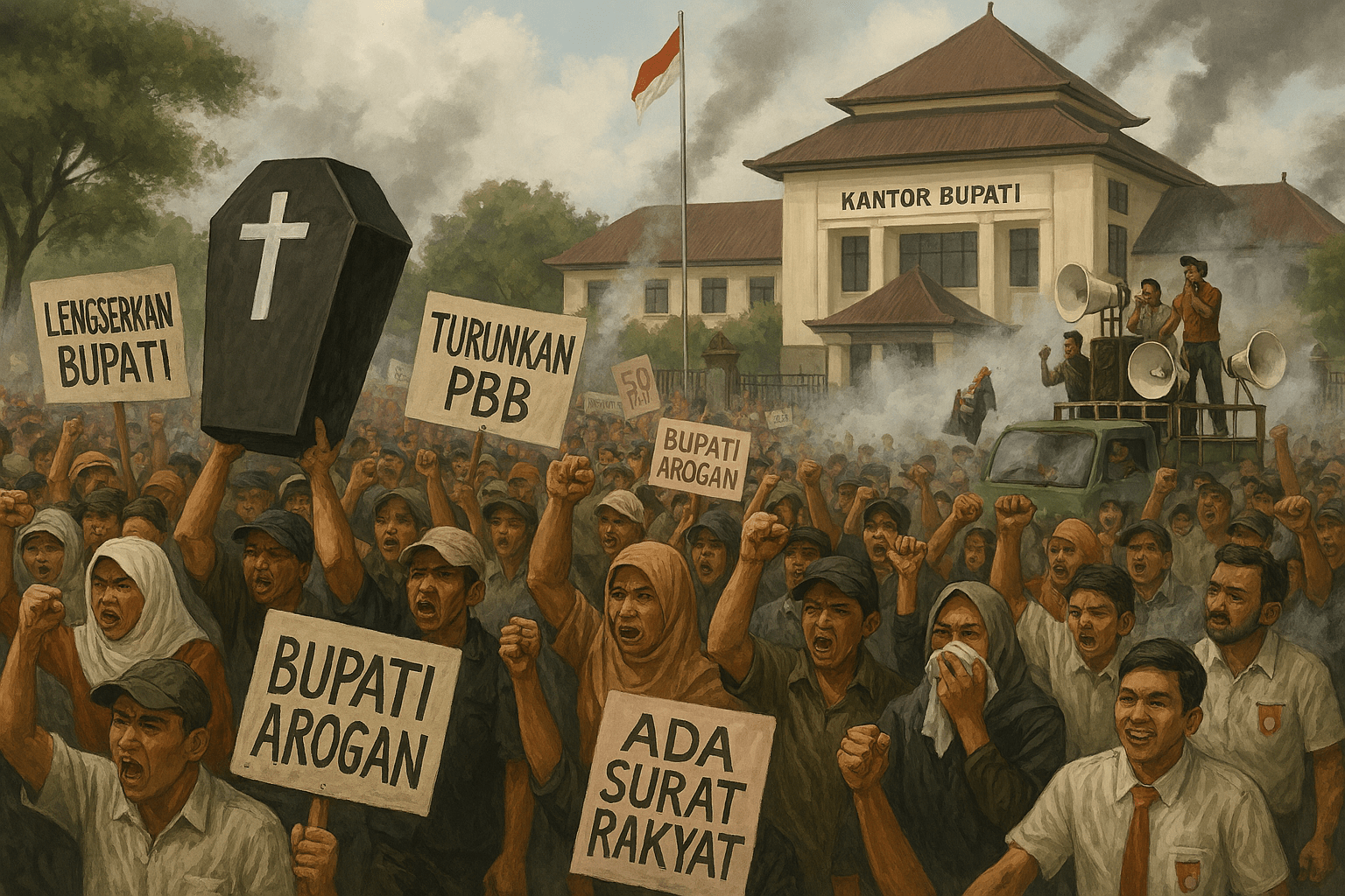 Foto Ilustrasi Dengan AI